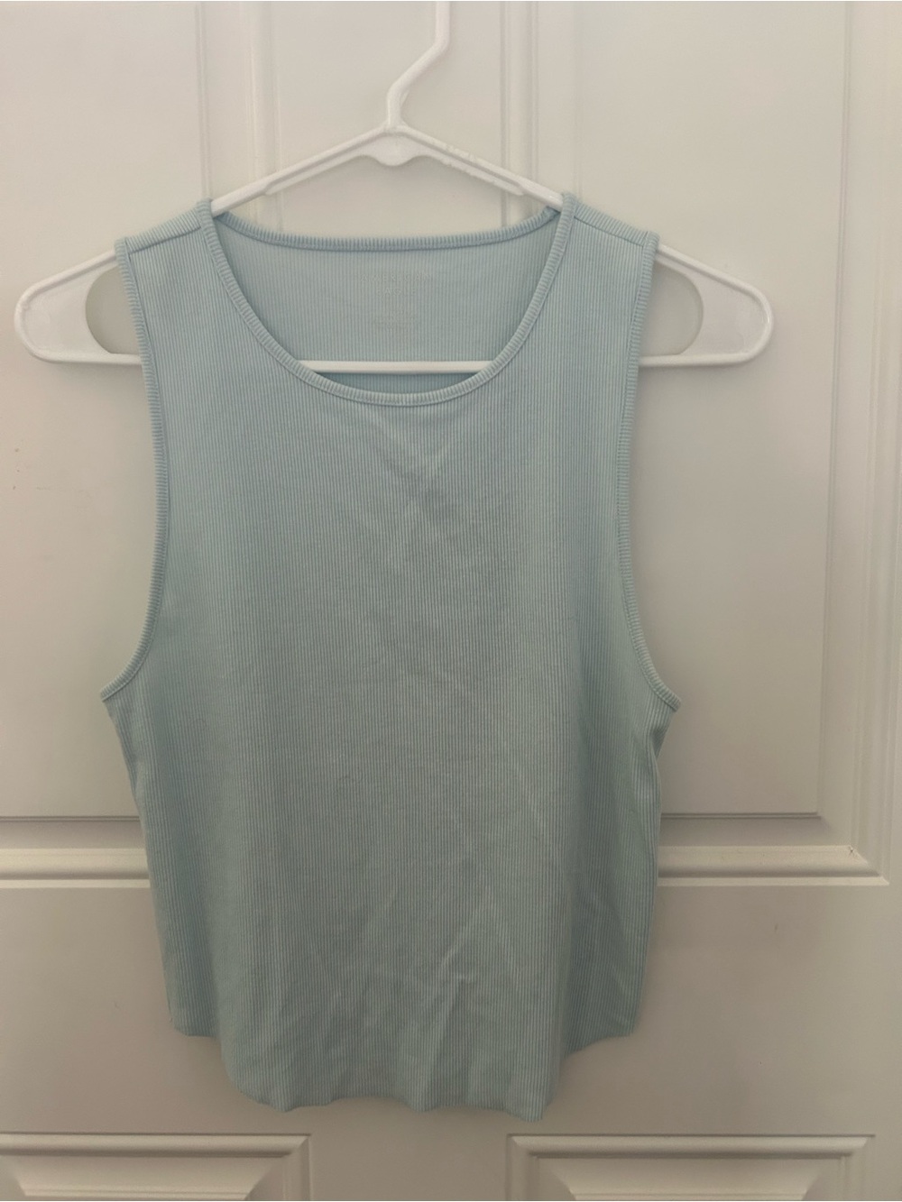 American Eagle Outfitters Ribbed Tank Tops- Orange and Green (2) - Picture 4 of 6